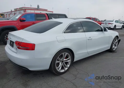 2012 Audi A5 2.0T Premium z USA, uszkodzony, nr VIN WAULFAFR7CA005294